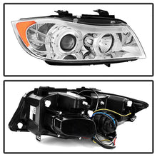 Load image into Gallery viewer, Spyder BMW E90 3-Series 06-08 Projector LED Halo Amber Reflctr Rplc Bulb Chrm PRO-YD-BMWE9005-AM-C 5009012