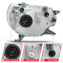 Load image into Gallery viewer, Anzo  2012-2015 Toyota Tacoma Crystal Headlights Black