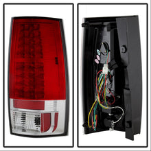 Load image into Gallery viewer, Spyder Chevy Suburban/GMC Yukon/Yukon Denali 07-14 LED Tail Lights Red Clear ALT-YD-CSUB07-LED-RC 5002150