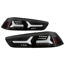 Load image into Gallery viewer, Spyder Mitsubishi Lancer/Evolution X 08-14 V2 LED Tail Lights - Black ALT-YD-ML08V2-SEQ-BK 5088130
