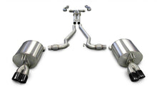 Load image into Gallery viewer, Corsa Performance 08-09 Pontiac G8 GXP 6.0L V8 Sport Cat-Back w/ Dual 3in Black Tips