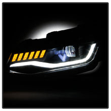 Load image into Gallery viewer, Spyder Chevy Camaro 16-18 Halogen Model Full LED Headlights Black PRO-YD-CCAM16HALAP-SEQ-BK 5087317