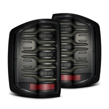 Load image into Gallery viewer, AlphaRex 14-18 Chevy Silverado 1500 Luxx-Series LED Tail Lights Alpha-Black w/Activ Light/Seq Signal 620040 *Discontinued