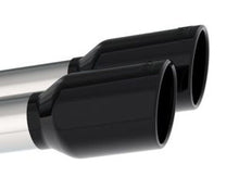 Load image into Gallery viewer, Borla 2020 Chevrolet Corvette C8 6.2 ATAK 3in Exhaust System Dual Round Rolled A/C Black Chrome Tips 140839BC