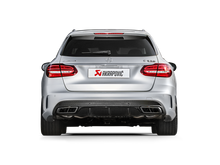 Load image into Gallery viewer, Akrapovic 15-17 AMG C63 Estate Evolution Line Cat Back (Titanium) w/ Carbon Tips (Req. Link Pipe) MTP-ME/T/2H/1