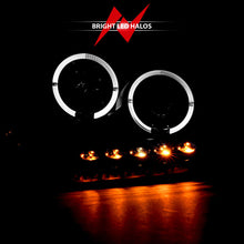 Load image into Gallery viewer, Anzo 2004-2008 Ford F-150 Projector Headlights w/ Halo and LED Black G2