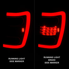Load image into Gallery viewer, ANZO 1999-2004 Jeep Grand Cherokee LED Tail Lights w/ Light Bar Black Housing Smoke Lens 311395