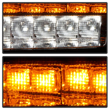 Load image into Gallery viewer, Spyder Jeep Wrangler 2018-2019 (Halogen Model Only) LED Front Bumper Lights - Seq. Signal - Chrome 5086778