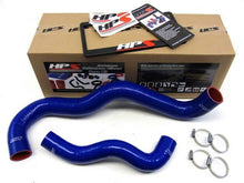 Load image into Gallery viewer, HPS Blue Reinforced Silicone Radiator Hose Kit Coolant Ford 03-07 F450 Superduty 6.0L Diesel w/ Twin Beam Suspension