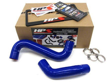 Load image into Gallery viewer, HPS Blue Reinforced Silicone Radiator Hose Kit Coolant Subaru 01-07 WRX / STI