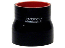 Load image into Gallery viewer, HPS 3/8" - 1/2" ID, 4" Length, Silicone Straight Reducer Coupler Hose, High Temp 4-ply Reinforced, 9.5mm - 13mm ID, Black