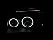 Load image into Gallery viewer, Anzo 2001-2004 Nissan Frontier Projector Headlights w/ Halo Black (CCFL)