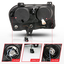 Load image into Gallery viewer, Anzo 2005-2010 Chrysler 300 Projector Headlights w/ Halo Chrome
