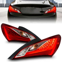 Load image into Gallery viewer, Anzo 2010-2013 Hyundai Genesis LED Taillights Red/Clear