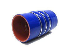 Load image into Gallery viewer, HPS Performance Products HPS 3-1/2" ID, 6" Length, Silicone Charge Air Cooler CAC Hose Double Hump Coupler Bellow Cold Side, High Temp 4-ply Reinforced, 89mm ID