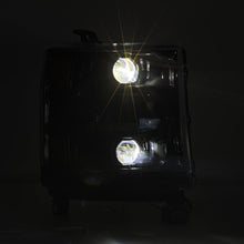 Load image into Gallery viewer, AlphaRex 16-18 Chevy 1500HD LUXX LED Proj Headlights Alpha-BK w/Seq Atv Lgt / SeqSig (Req PN 810023) 880233 *Discontinued