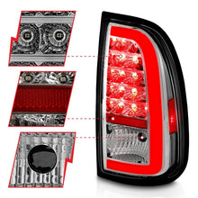 Load image into Gallery viewer, ANZO 00-06 Toyota Tundra LED Taillights w/ Light Bar Chrome Housing Clear Lens 311413