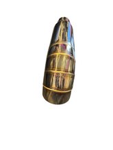 Load image into Gallery viewer, SPDZ1 Universal 3" to 4" VIP Exhaust Tips "Blast Pipes" Style - Single - Turn Down - Stainless Tip