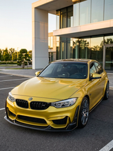 Load image into Gallery viewer, BMW 3 Series F80 M3 F82 F83 M4 Laptor Style Carbon Fiber Front Lip (2015 - 2021)
