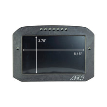 Load image into Gallery viewer, AEM CD-7L Carbon Logging Flush Digital Dash Display