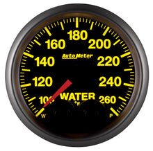 Load image into Gallery viewer, Autometer Elite Nascar 2-1/16in 100-260 Deg. F Water Temp. w/ Peak and Warn Gauge w/ Pro-Control 5654-05702