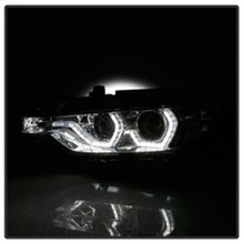 Load image into Gallery viewer, Spyder 12-14 BMW F30 3 Series 4DR Projector Headlights - LED DRL - Chrome (PRO-YD-BMWF3012-DRL-C) 5084354