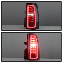 Load image into Gallery viewer, Spyder Chevy Tahoe / Suburban 15-17 Light Bar LED Tail Lights - Black (ALT-YD-CTA15-LED-BK) 5084583