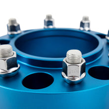 Load image into Gallery viewer, Borne Off-Road Wheel Spacers - 8X170 - 125 - 45mm - M14 - Blue BNWS-002-450BL