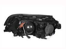 Load image into Gallery viewer, Anzo 1999-2001 BMW 3 Series E46 Projector Headlights w/ Halo Black