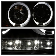 Load image into Gallery viewer, Spyder Volkswagen GTI 06-09/Jetta 06-09 Halogen Model Only - LED Halo DRL Black PRO-YD-VG06-HL-BK 5012098