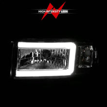 Load image into Gallery viewer, ANZO 94-02 Dodge RAM Crystal Headlight - w/ Light Bar Chrome Housing 111555