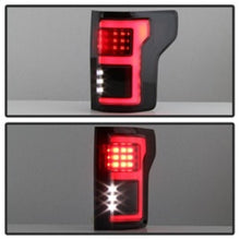 Load image into Gallery viewer, Spyder 15-18 Ford F-150 LED Tail Lights (w/Blind Spot) - Black Smoke (ALT-YD-FF15015BS-LBLED-BSM) 5085337