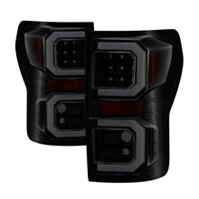 Load image into Gallery viewer, Spyder 07-13 Toyota Tundra V2 Light Bar LED Tail Lights - Smoke ALT-YD-TTU07V2-LB-BSM 5085443