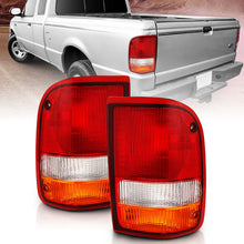Load image into Gallery viewer, ANZO 1993-1997 Ford Ranger Tail Light Red/Cear (OE) 311310