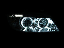 Load image into Gallery viewer, Anzo 2006-2008 BMW 3 Series E90-E91 Projector Headlights w/ Halo w/ LED Bar