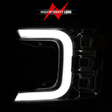 Load image into Gallery viewer, Anzo 18-20 Ford F-150 Full Led Projector Light Bar Style Headlights - Chrome Amber 111521