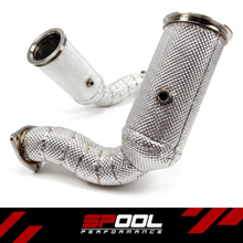 Load image into Gallery viewer, SPOOL Lamborghini URUS / Audi RSQ8 Downpipes - Catted or Race
