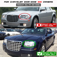 Load image into Gallery viewer, Spyder Chrysler 300 05-08 Projector Headlights LED Halo LED Smke (Not Included) PRO-YD-C305-HL-SM 5009203