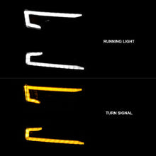 Load image into Gallery viewer, ANZO 19-22 Chevrolet Silverado 1500 LED Proj HL w/Lgt Bar SwBk Seq. Blk w/In. Light - Passenger Side 111566-R
