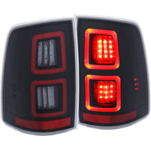 Load image into Gallery viewer, Anzo LED Black 13-17 Dodge Ram 1500/2500/3500 LED Taillights Black