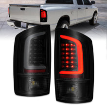 Load image into Gallery viewer, ANZO 2002-2006 Dodge  Ram 1500 LED Tail Lights w/ Light Bar Black Housing Smoke Lens 311369