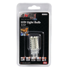 Load image into Gallery viewer, ANZO LED Bulbs Universal 3157 Red - 30 LEDs 2in Tall 809051