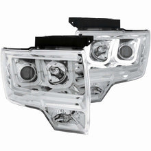 Load image into Gallery viewer, Anzo 2009-2014 Ford F-150 Projector Headlights w/ U-Bar Chrome