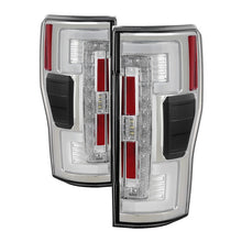 Load image into Gallery viewer, Spyder 17-18 Ford F-250 Super Duty (Excl LED Models) LED Tail Lights - Chrome (ALT-YD-FS17-LED-C) 5085573