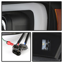 Load image into Gallery viewer, Spyder 07-14 Chevy Suburban/1500/2500/Tahoe V2 Projector Headlights All Blk PRO-YD-CSUB07V2-DRL-BKV2 5085986