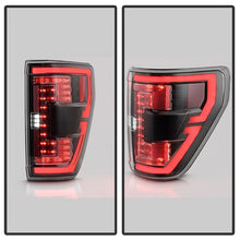 Load image into Gallery viewer, SPYDER 21-23 Ford F150 (Halogen w/ Blind Spot) Full LED Tail Lights - Black (ALT-YD-FF15021HALBS-BK) 5088789