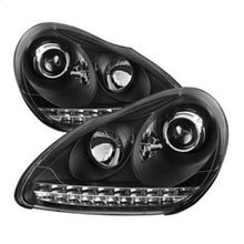 Load image into Gallery viewer, Spyder Porsche Cayenne 03-06 Projector Xenon/HID Model- DRL LED Blk PRO-YD-PCAY03-HID-DRL-BK 5080967