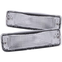 Load image into Gallery viewer, Anzo 1989-1995 Toyota Pickup Euro Parking Lights Chrome w/ Amber Reflector