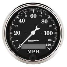 Load image into Gallery viewer, AutoMeter 40-46 Chevrolet Truck 5 Gauge Dash Kit (MPH/FUEL/OILP/WTMP/BAT) - Old Tyme Black 7057-OTB