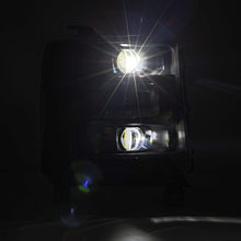 Load image into Gallery viewer, AlphaRex 16-18 Chevy 1500HD LUXX LED Proj Headlights BK w/Seq Actvn Light / SeqSig (Req PN 810023) 880234 *Discontinued